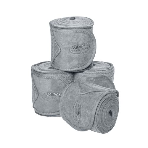 Weatherbeeta Fleece Bandage 4 Pack - Grey