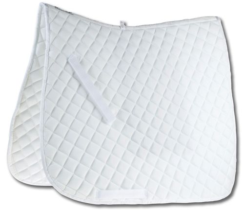 Roma Economy Dressage Saddle Pad - White