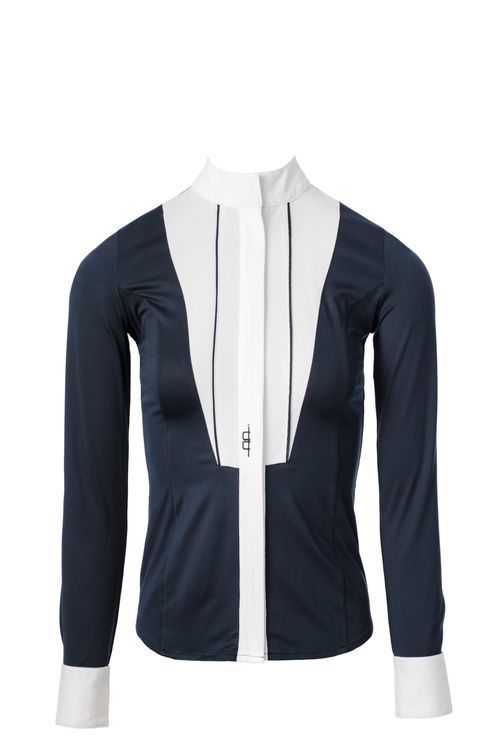 Alessandro Albanese Women's Cannes CleanCool Competition Shirt - Navy
