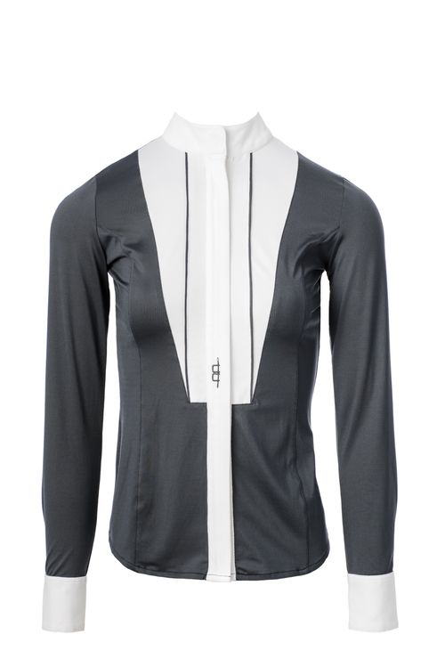 Alessandro Albanese Women's Cannes CleanCool Competition Shirt - Charcoal