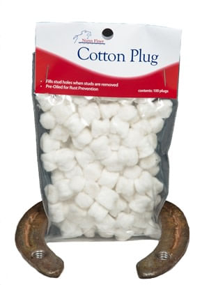 Nunn Finer Cotton Stud Plugs - Bag of 100 - White
