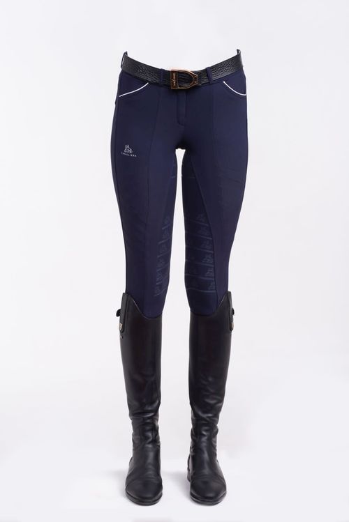 Cavalliera Women's Royal Ride Full Seat Breeches - Navy Blue