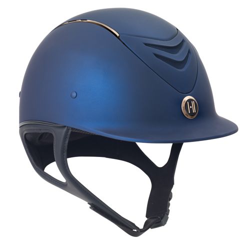 One K MIPS CCS Helmet - Navy Matte/Rose Gold