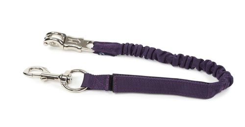 Shires Bungee Breakaway Trailer Tie - Purple