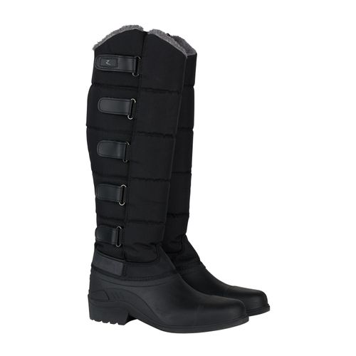 Horze Nome Neoprene Winter Tall Boots Black Horze 39075 BL Bit of Britain