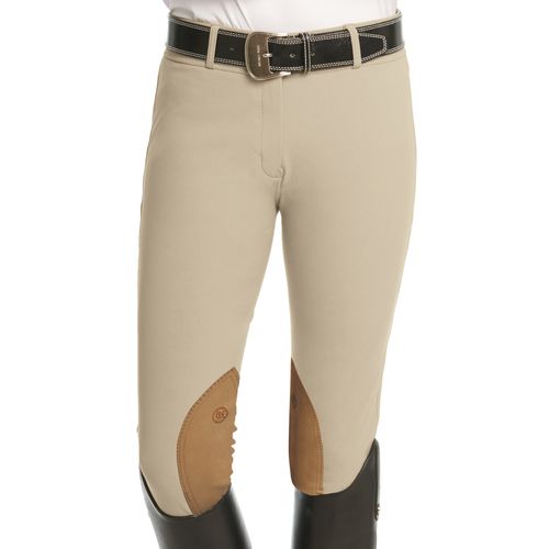 Ovation Women's Signature Bellissima II Classic Knee Patch Breeches - Classic Beige