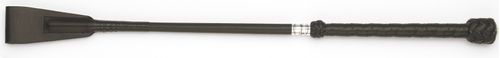 County Perforated Leather Handle 26" Bat - Black