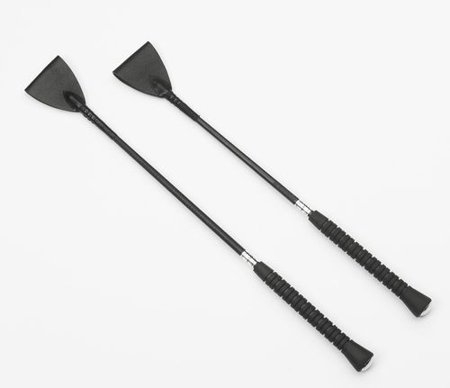 County Leather Wrap Soft Grip 19" Bat - Black