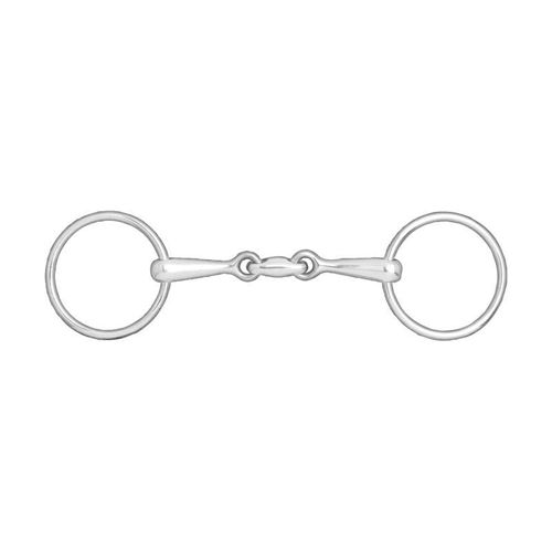Horze Lozenge Link 13mm Loose Ring Snaffle Bit