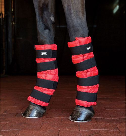 Roma Ice Boot Wrap - Red/Black