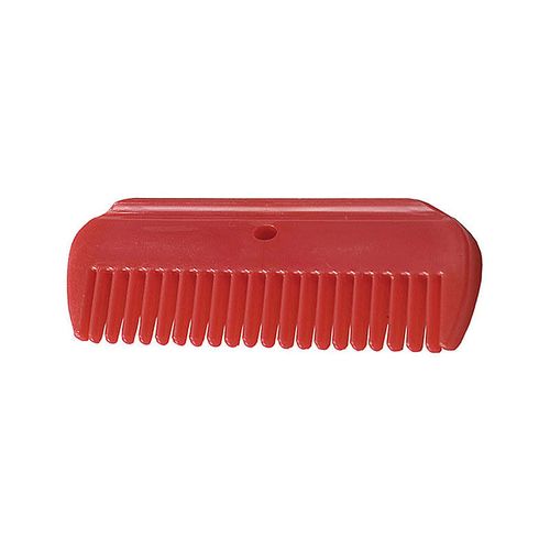 Horze Plastic Mane Comb - Red