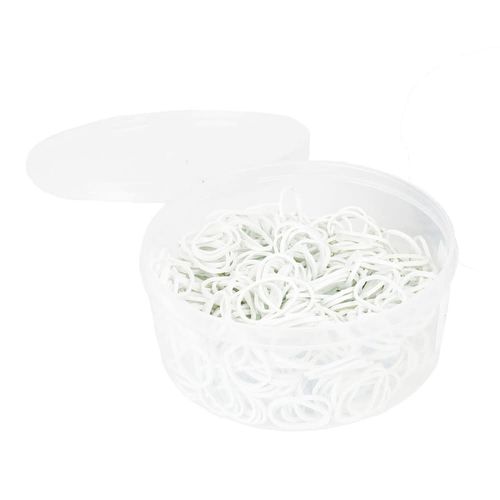 Horze 500 Piece Braiding Bands - White