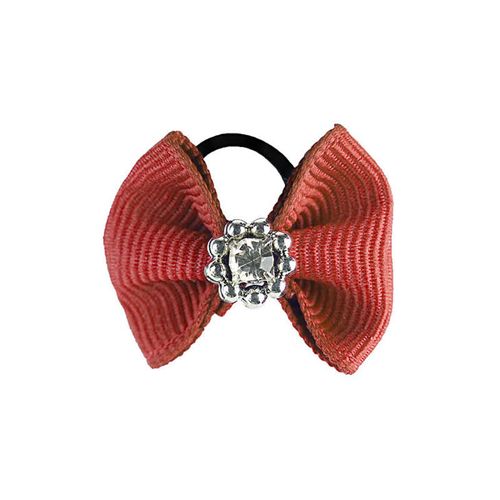 Horze Sparkling Mane Bows - Red