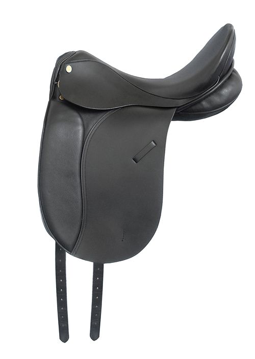 Kincade Leather Dressage Saddle - Black