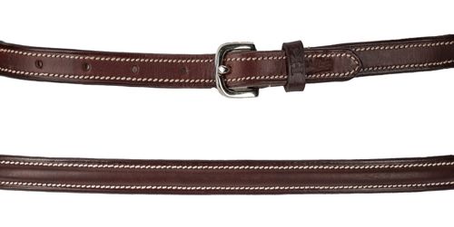 Harmohn Kraft Plain Raised Belt 3/4in - Brown