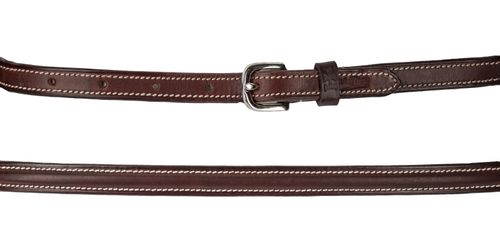 Harmohn Kraft Plain Raised Belt 5/8in - Brown