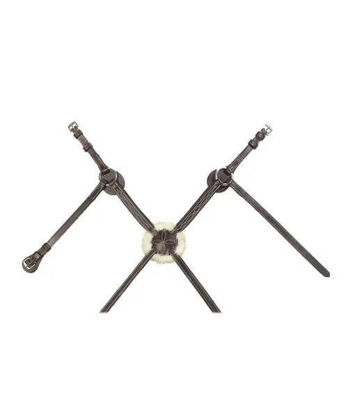 Shires Avignon Figure Eight Noseband - Havana