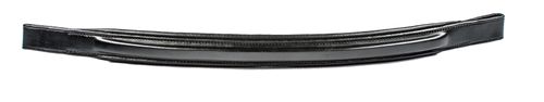 Aramas Square Raised 3/4in Padded Browband - Black/Black