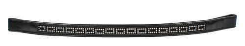 Harmohn Kraft Mini Crystal Browband 3/4in - Black