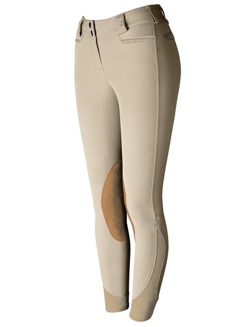 Tredstep Women's Solo Extreme Knee Patch Breeches - Tan