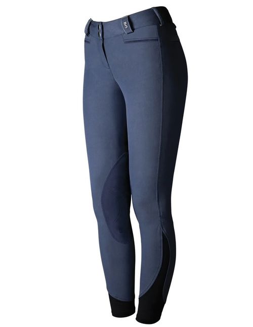 Tredstep Women's Solo Extreme Knee Patch Breeches - Indigo Blue