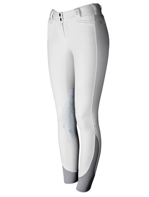 Tredstep Women's Solo Extreme Knee Patch Breeches - White