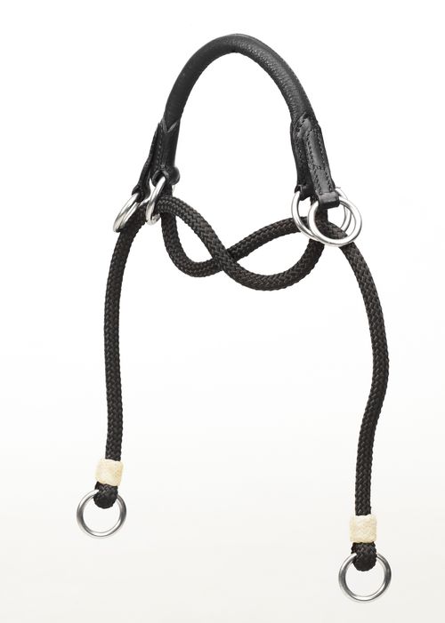 Camelot Bitless Noseband - Black