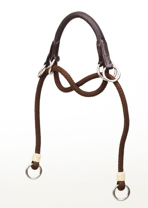 Camelot Bitless Noseband - Brown