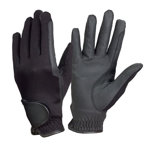 Ovation Women's Pro-Grip Summer Show Gloves - Black