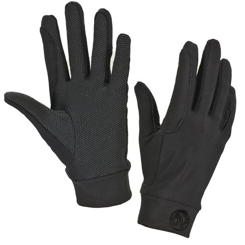 Ovation Ultra Grip Rein Gloves - Black