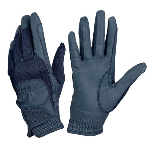 Ovation Women's Pro-Grip Glitter Show Gloves - Navy