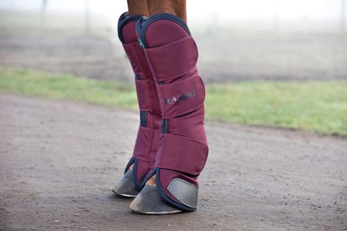 Rambo Travel Boots - Burgundy/Burgundy/Teal/Navy