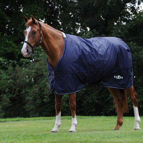 Saxon Defiant 600D Standard Neck Medium - Navy/White