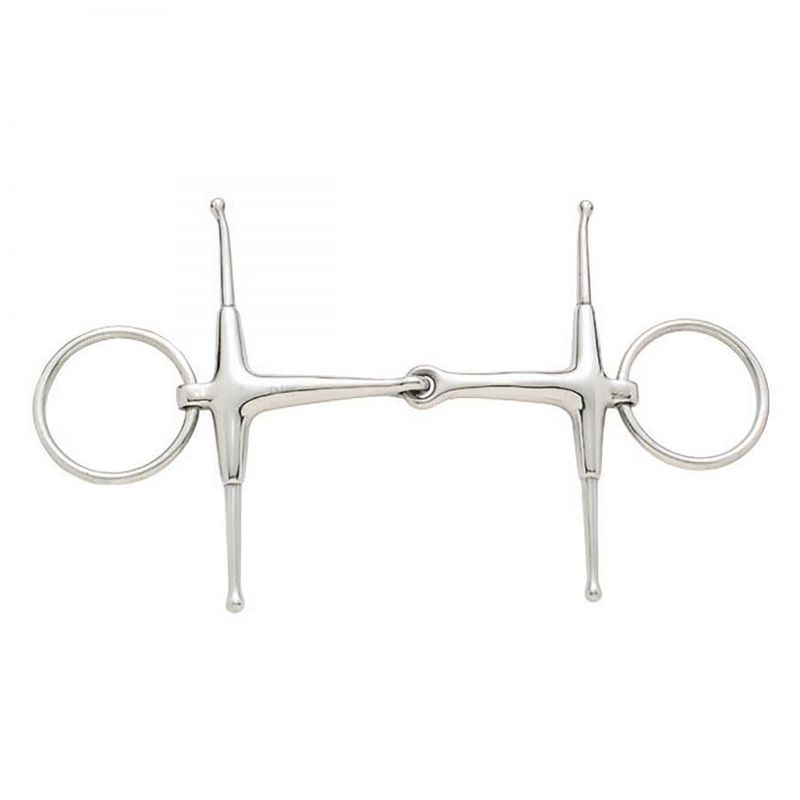 KORSTEEL Jointed Fulmer Snaffle Bit - Thumbnail 3
