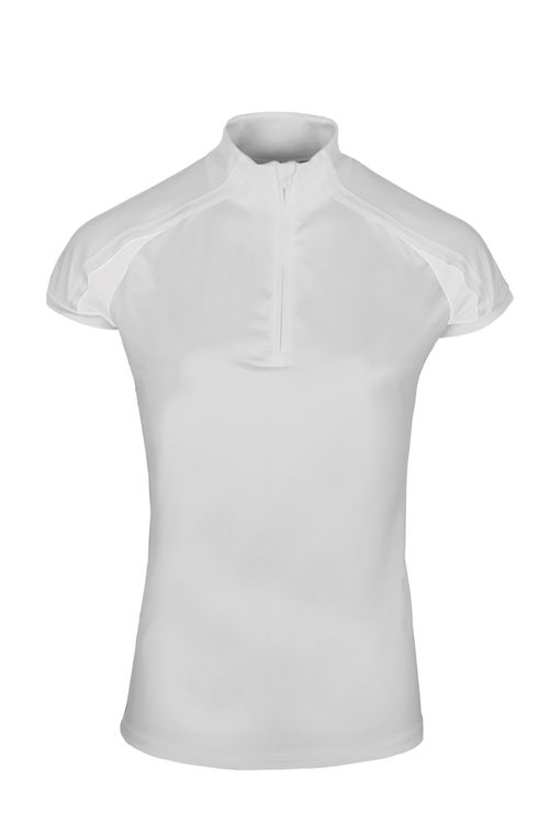 Alessandro Albanese Women's Pula Competition Short Sleeve Tech Top - White
