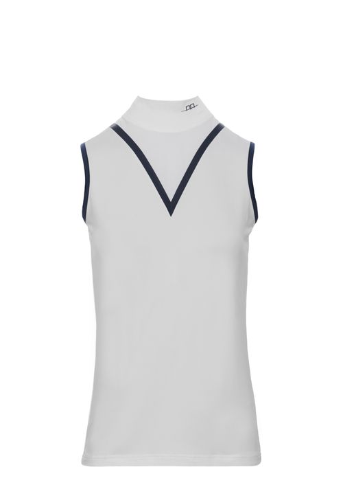 Alessandro Albanese Women's Mina Technical Sleeveless Top - White