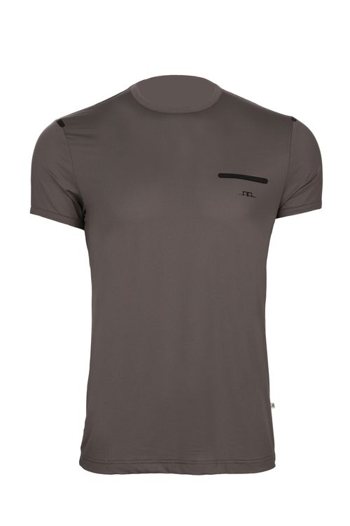 Alessandro Albanese Men's Tech Tee Shirt - Dark Grey
