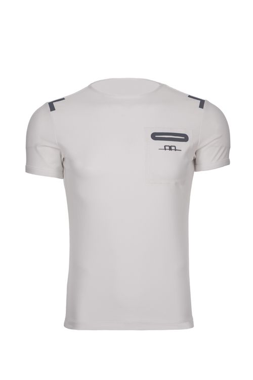 Alessandro Albanese Men's Tech Tee Shirt - White