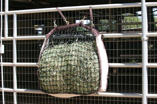 Kensington Four Flake Slow Feed Hay Bag - Desert Sand