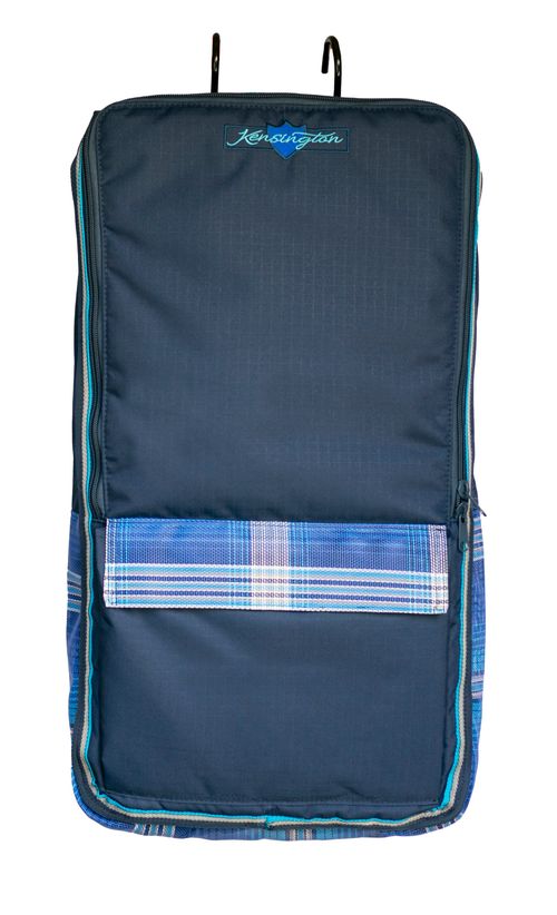 Kensington Signature Padded Halter Bridle Bag w/Hooks - Kentucky Blue