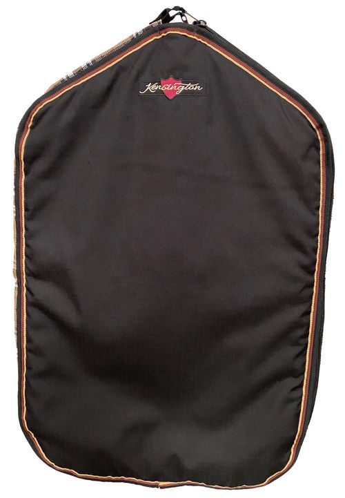 Kensington Signature Padded Garment Bag w/Side Zippers - Deluxe Black