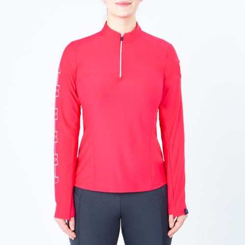 Irideon Women's AirTech Half Zip - Cerise