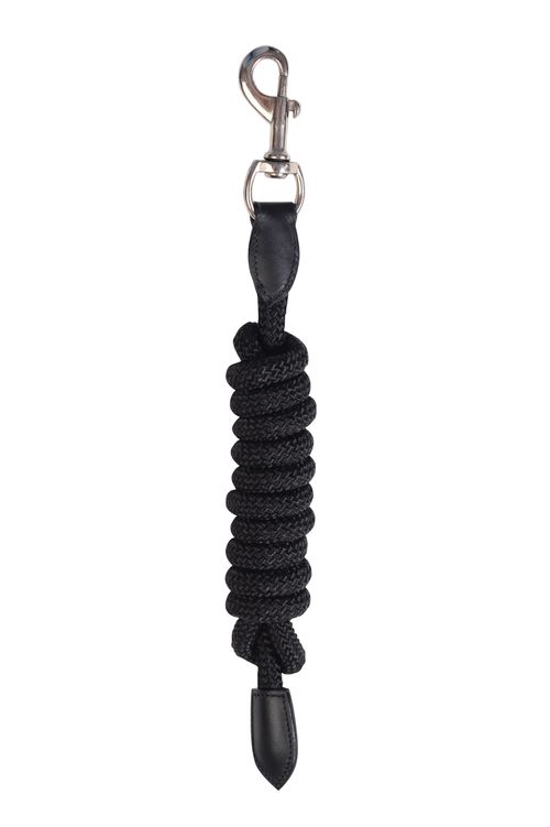 Kincade Leather Rope Lead - Black