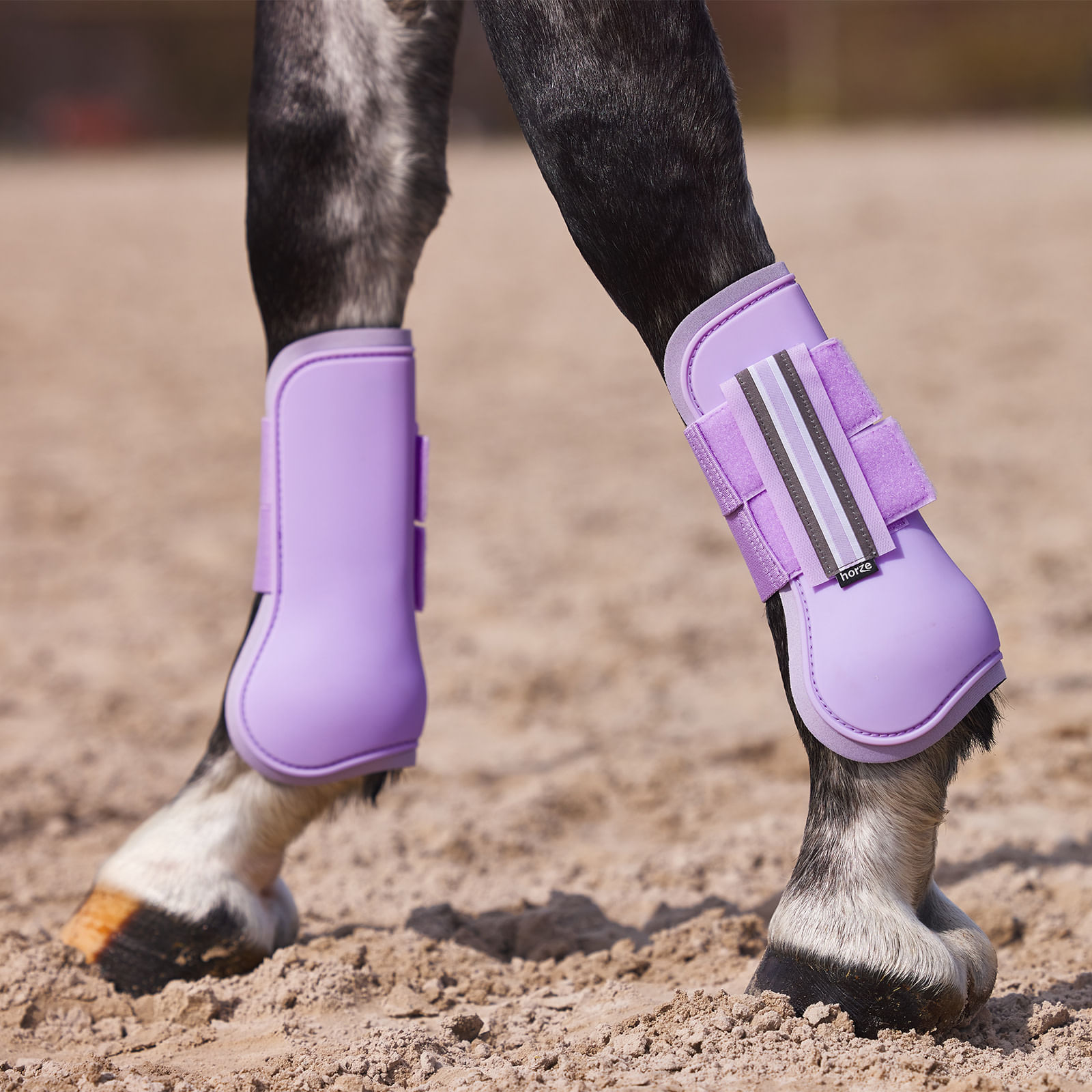 Horze Adepto Tendon Boots Languid Lavender Purple Horze-19203