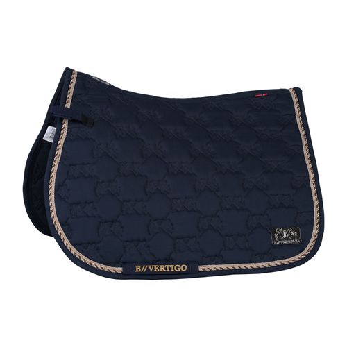 B Vertigo Monaco All Purpose Saddle Pad - Dark Navy