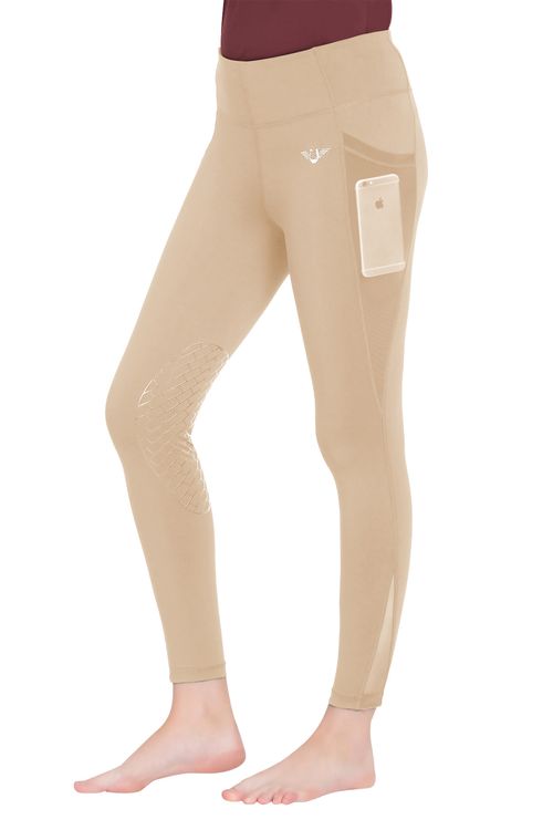 TuffRider Women's Minerva EquiCool Tights - Safari