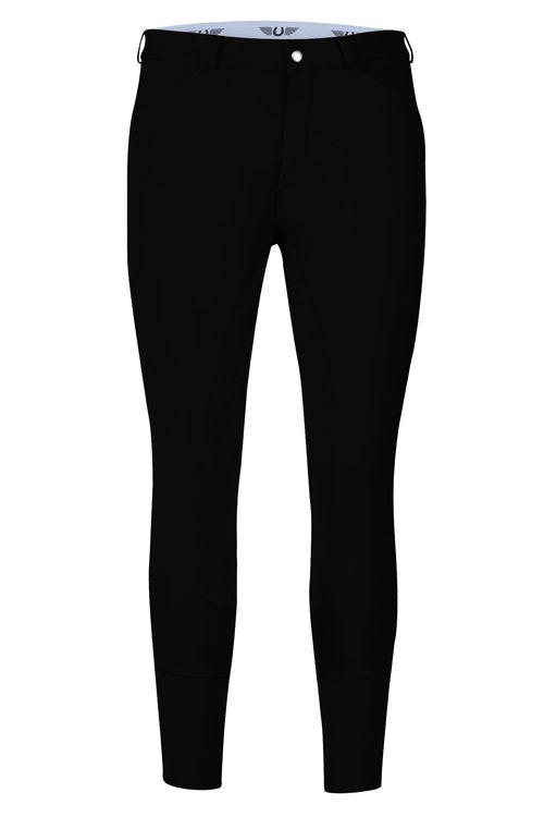 TuffRider Men's Full Seat Patrol Breeches - Black