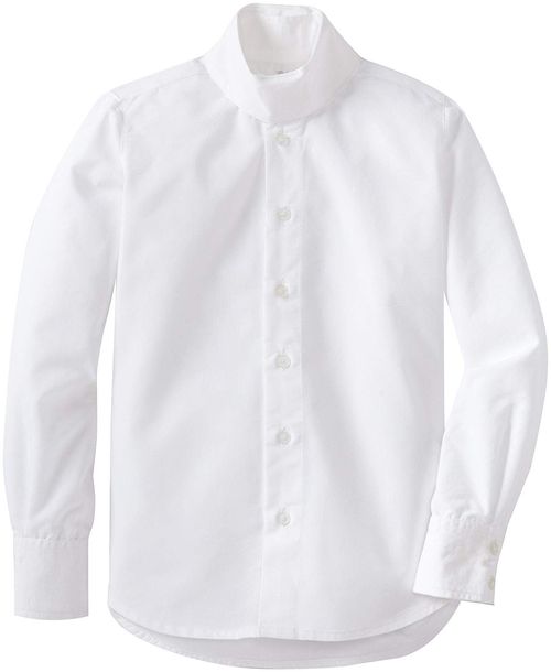 TuffRider Kids' Starter Long Sleeve Show Shirt - White