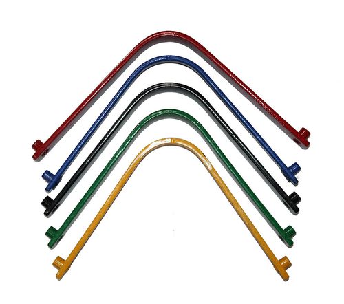 Henri de Rivel Adjustable Saddle Gullet Plate Set - MultiColor