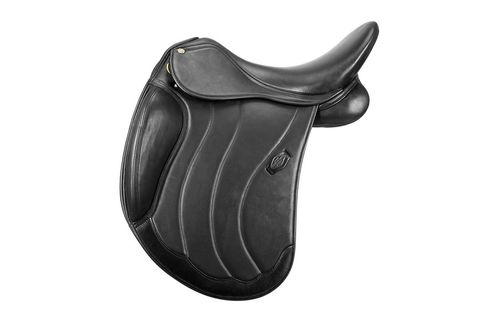 Henri de Rivel Parisian Monoflap Dressage Saddle - Black